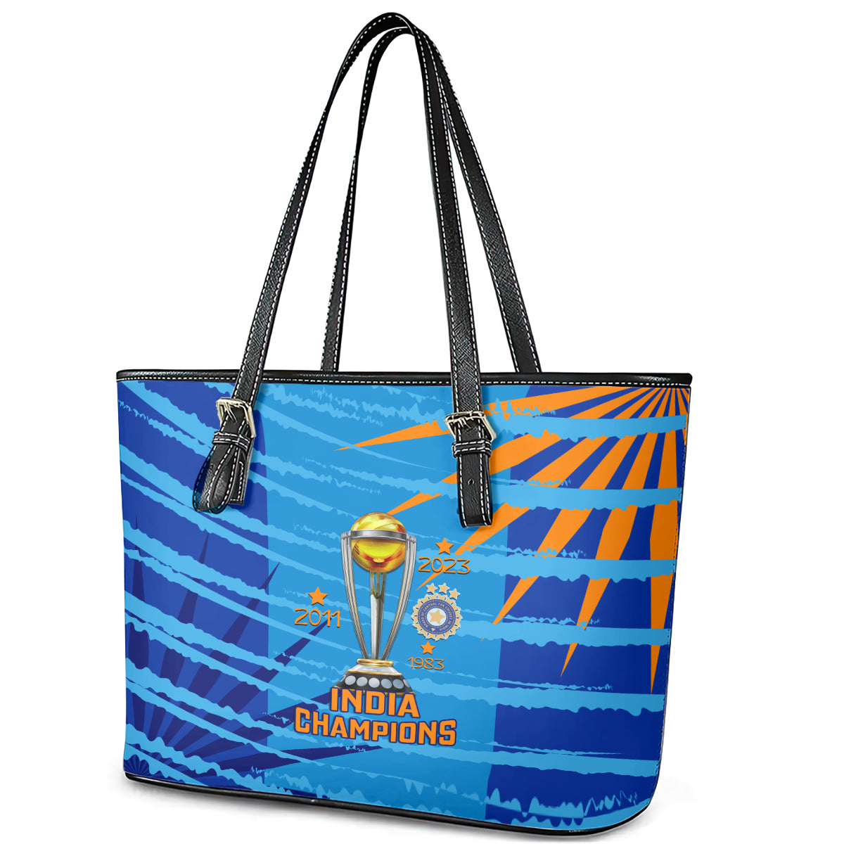 custom-india-cricket-leather-tote-bag-2023-world-cup-3rd-champions-proud