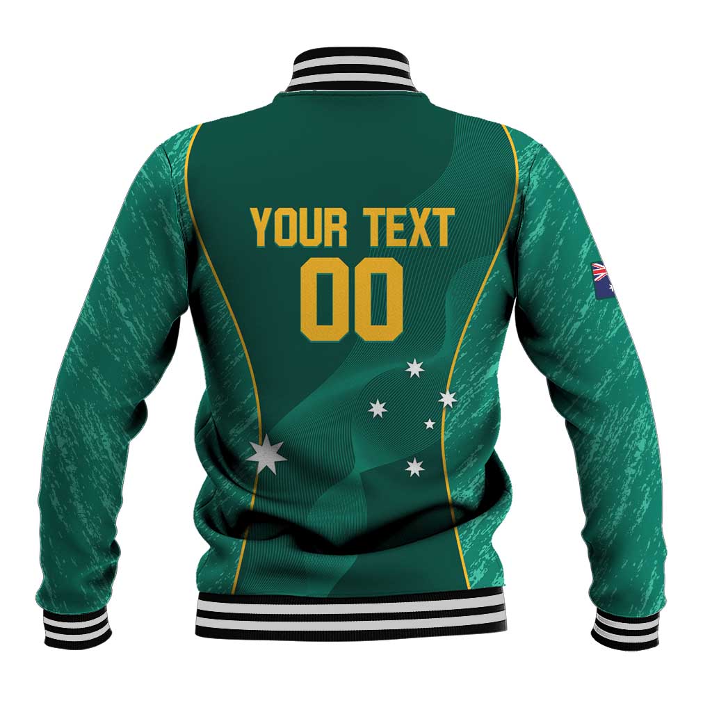 Custom Baseball Australia Baseball Jacket Go Champions - Aussie Kangaroo Mascot