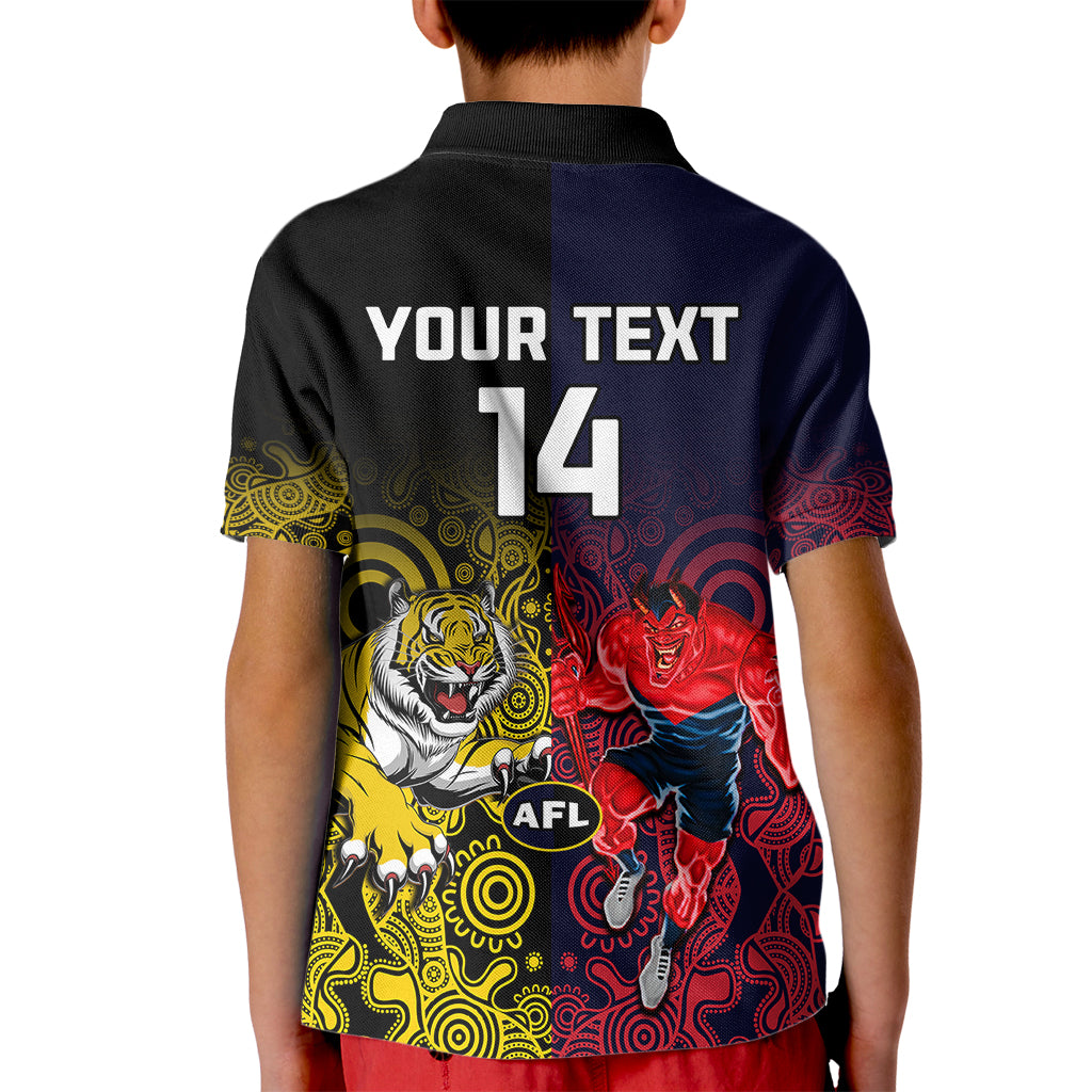 custom-demons-and-tigers-football-kid-polo-shirt-2023-together-indigenous-art