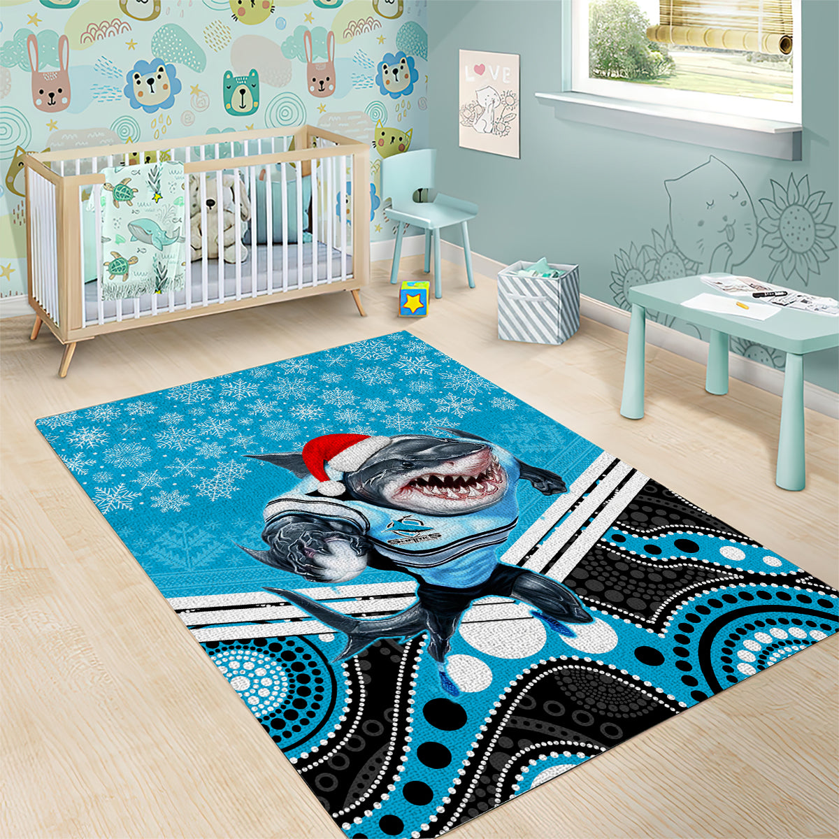 custom-sharks-rugby-christmas-area-rug-merry-xmas-2023-mix-aboriginal-art