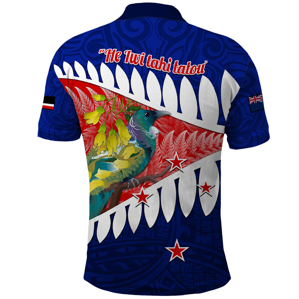 new-zealand-waitangi-day-polo-shirt-nz-maori-tui-bird-with-kowhai-flowers