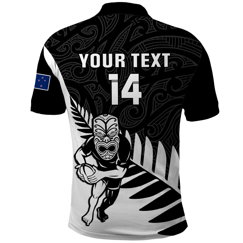 personalised-new-zealand-silver-fern-rugby-polo-shirt-all-black-2023-go-champions-maori-pattern