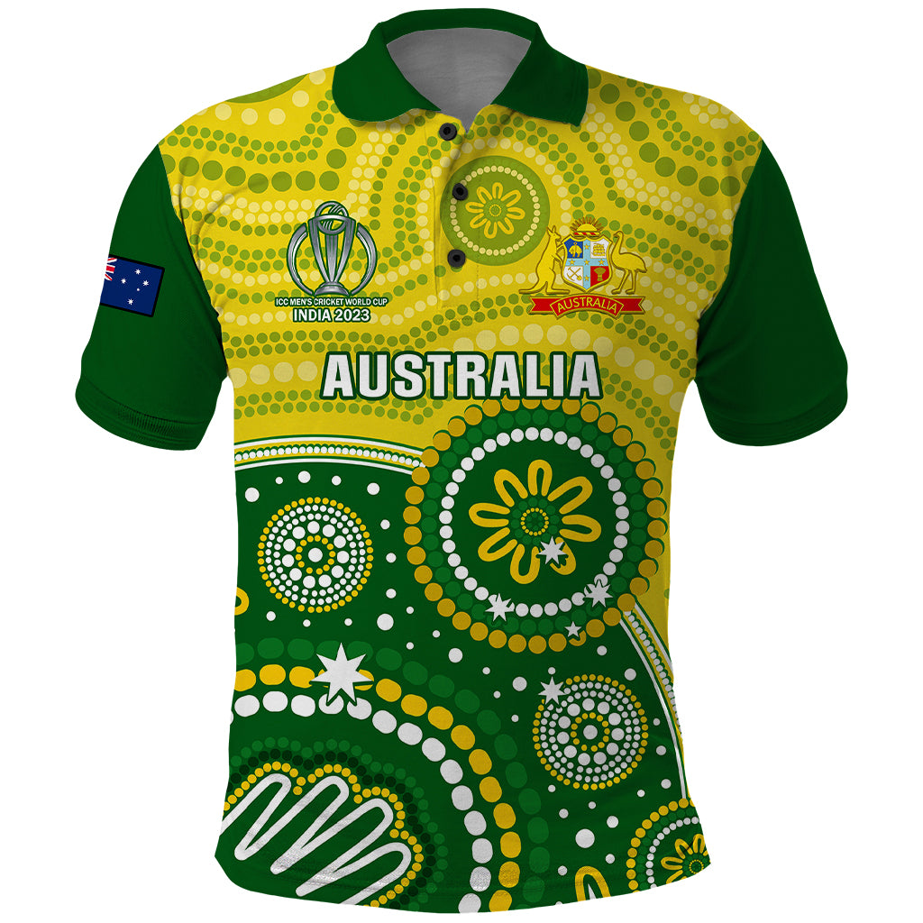 australia-cricket-polo-shirt-aboriginal-2023-go-champions-world-cup