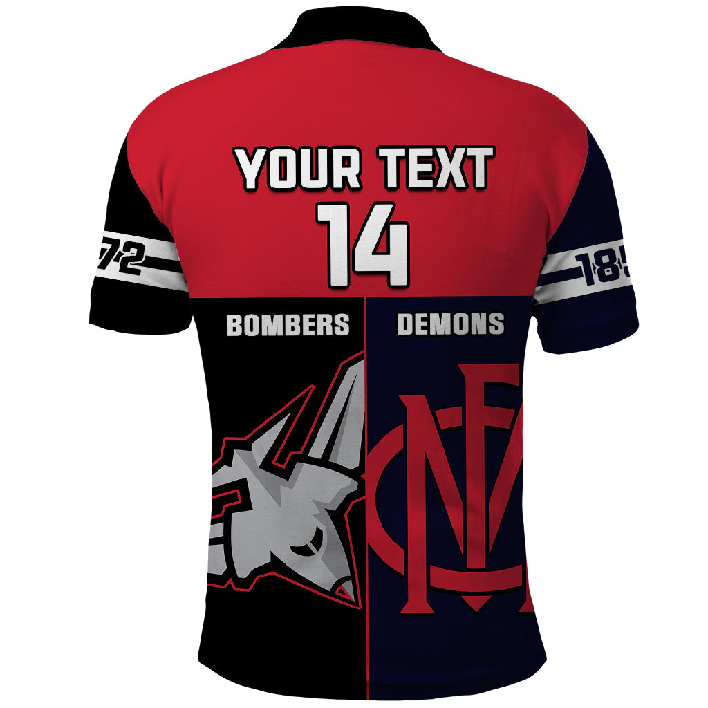 personalised-melbourne-and-essendon-football-polo-shirt-demons-mix-bombers-sporty-version