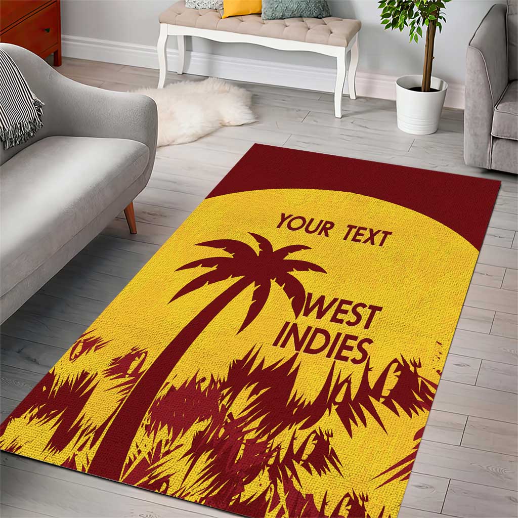 Custom West Indies Cricket Area Rug Windies Newest Version