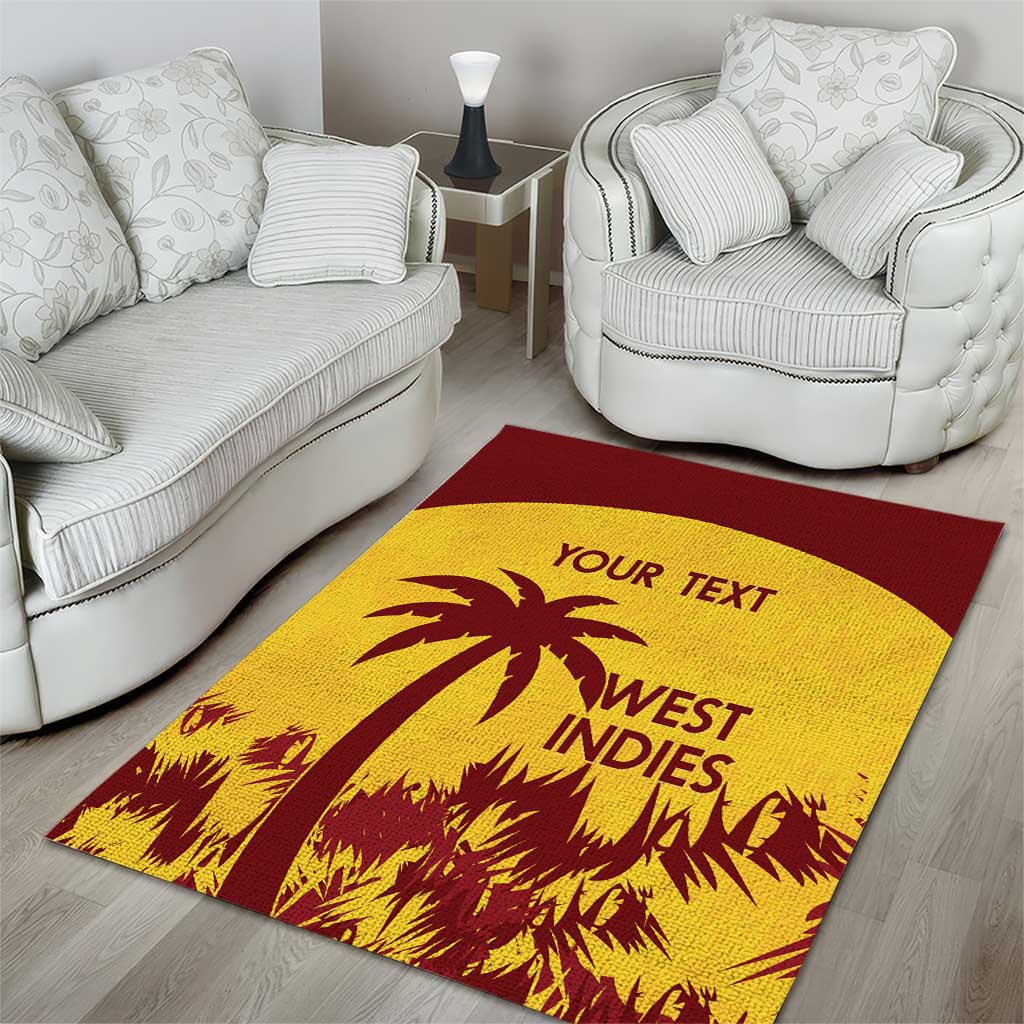 Custom West Indies Cricket Area Rug Windies Newest Version