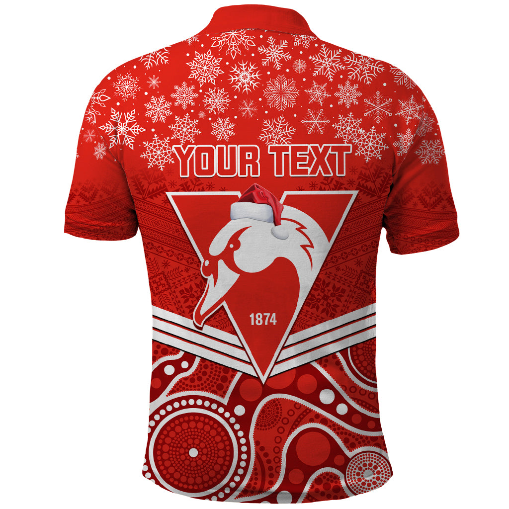 personalised-swans-football-christmas-polo-shirt-merry-xmas-2023-mix-aboriginal-art