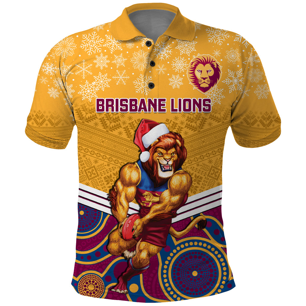 custom-brisbane-lions-football-christmas-polo-shirt-merry-xmas-2023-mix-aboriginal-art