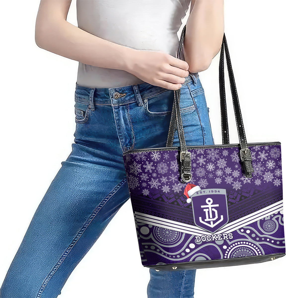 custom-dockers-football-christmas-leather-tote-bag-merry-xmas-2023-mix-aboriginal-art