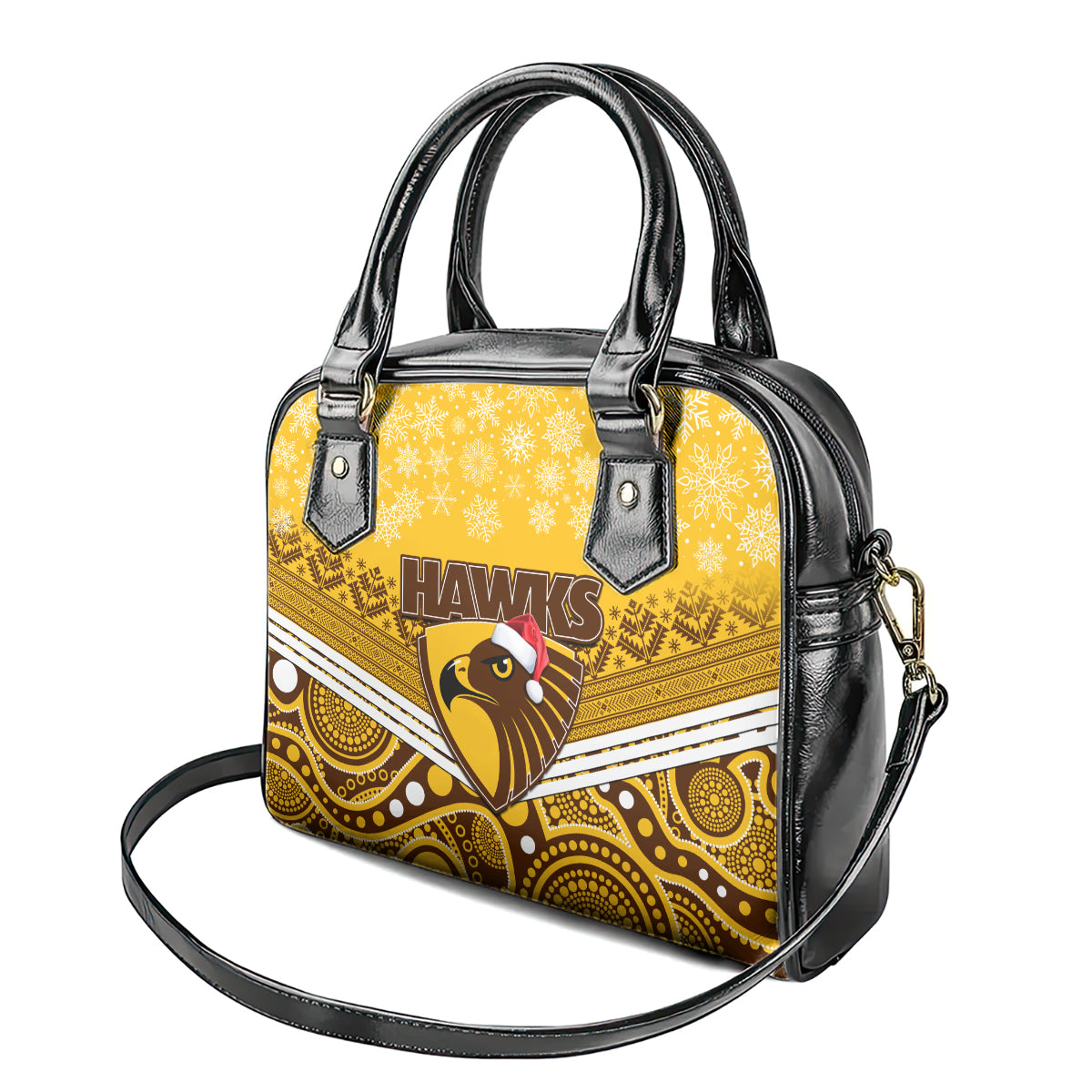 custom-hawthorn-football-christmas-shoulder-handbag-merry-xmas-2023-mix-aboriginal-art