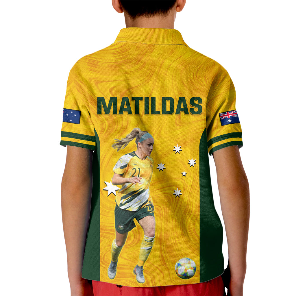 australia-soccer-kid-polo-shirt-ellie-carpenter-matildas-gold-version