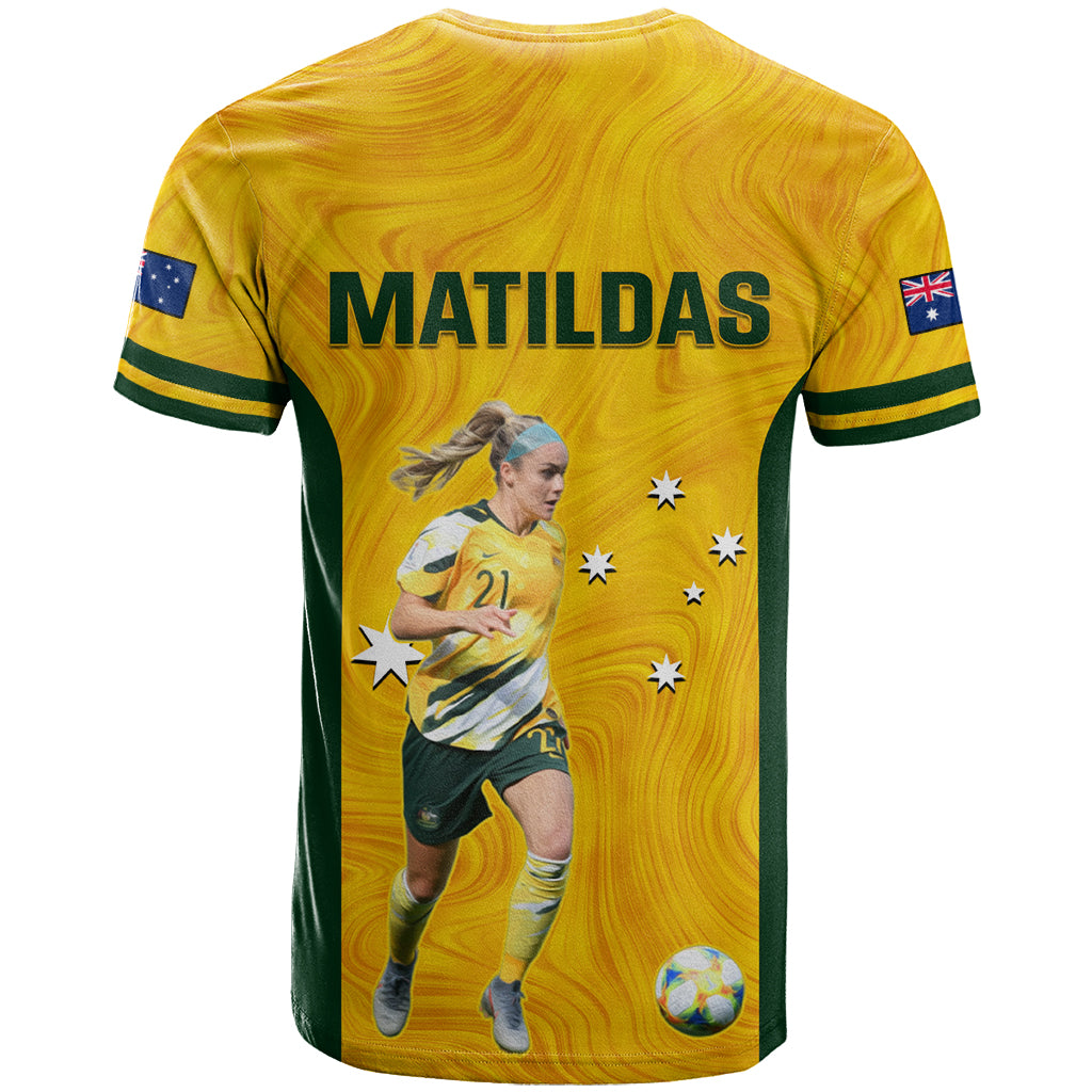 australia-soccer-t-shirt-ellie-carpenter-matildas-gold-version