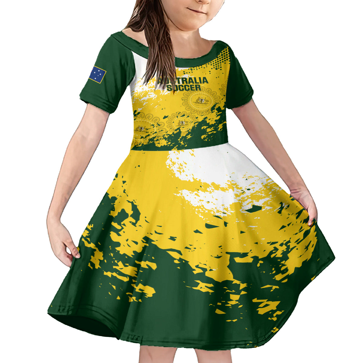 australia-soccer-family-matching-off-shoulder-short-dress-and-hawaiian-shirt-til-its-done-matildas-2024-happy-46th-anniversary