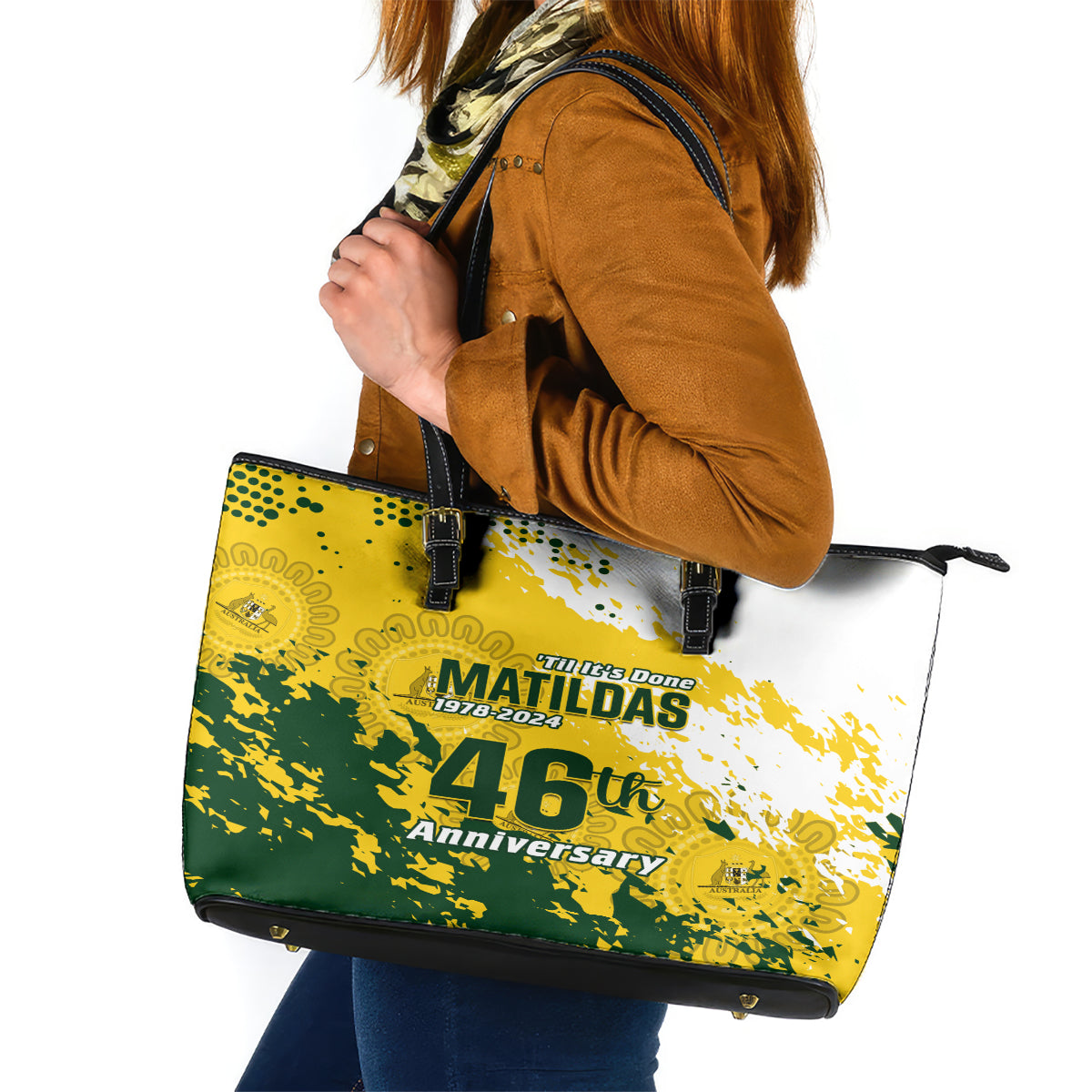 australia-soccer-leather-tote-bag-til-its-done-matildas-2024-happy-46th-anniversary