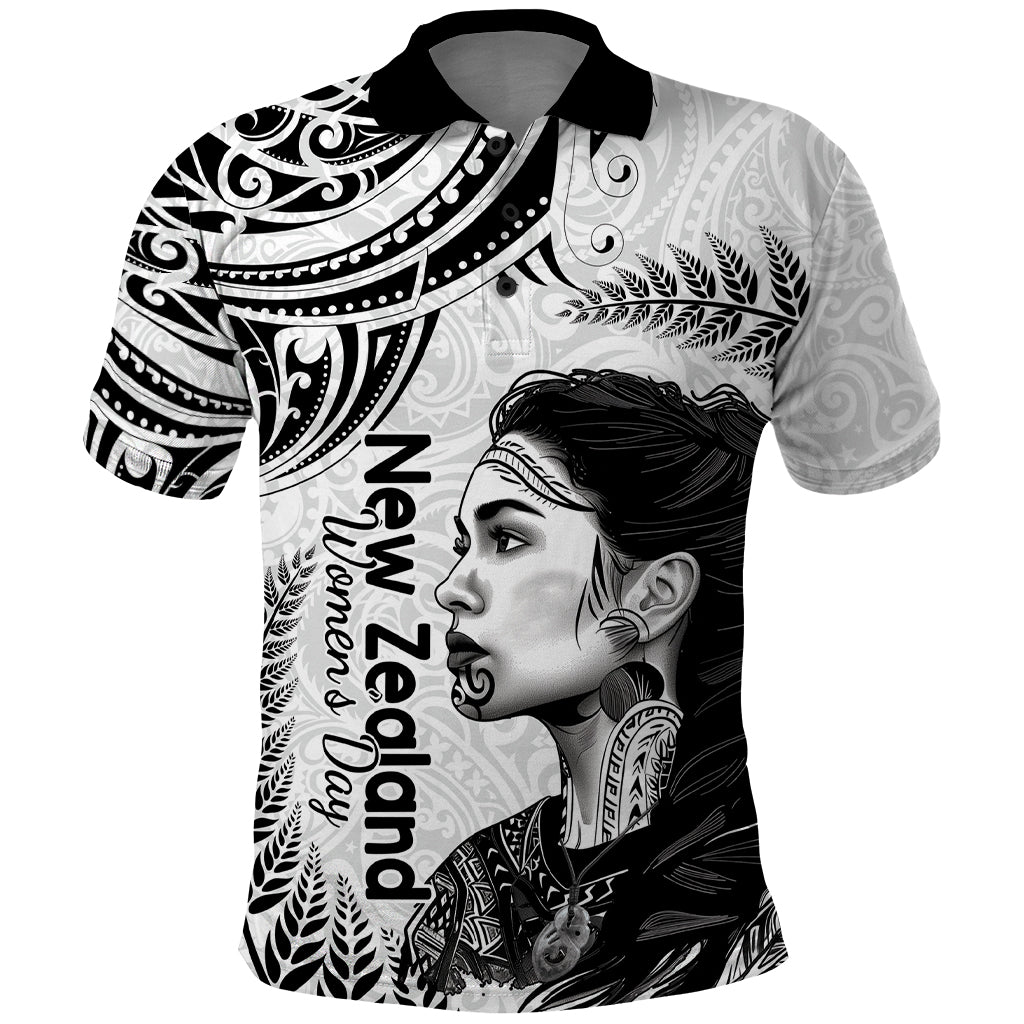 New Zealand Women's Day Polo Shirt Aotearoa Kia Whakapumau Te Mana Wahine