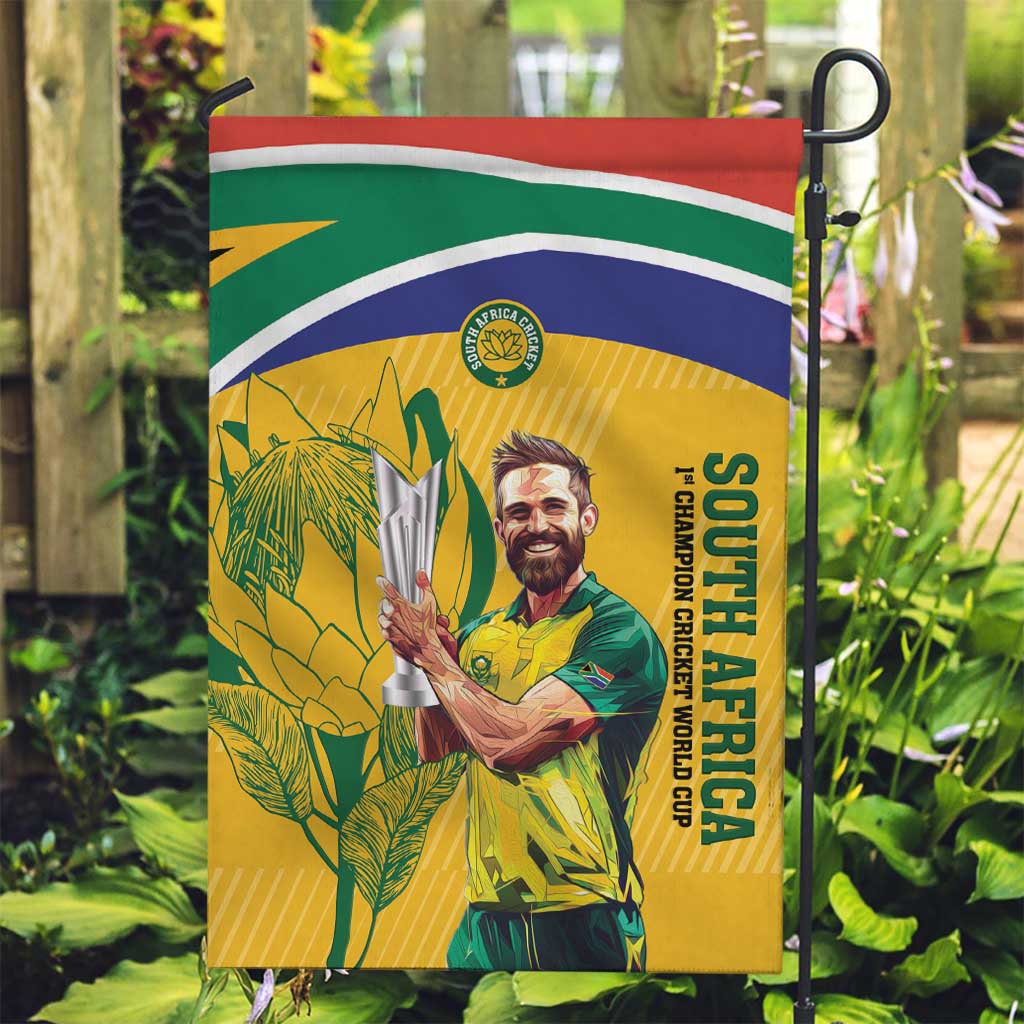 South Africa Cricket Garden Flag 1st Champions World Cup Proud Of Our Boys