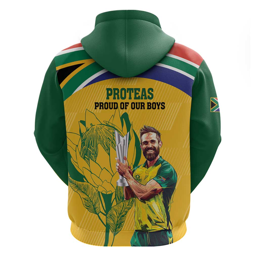 South Africa Cricket Hoodie 1st Champions World Cup Proud Of Our Boys