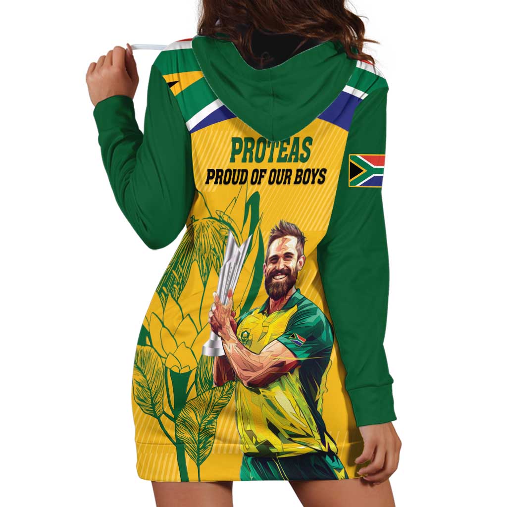 South Africa Cricket Hoodie Dress 1st Champions World Cup Proud Of Our Boys