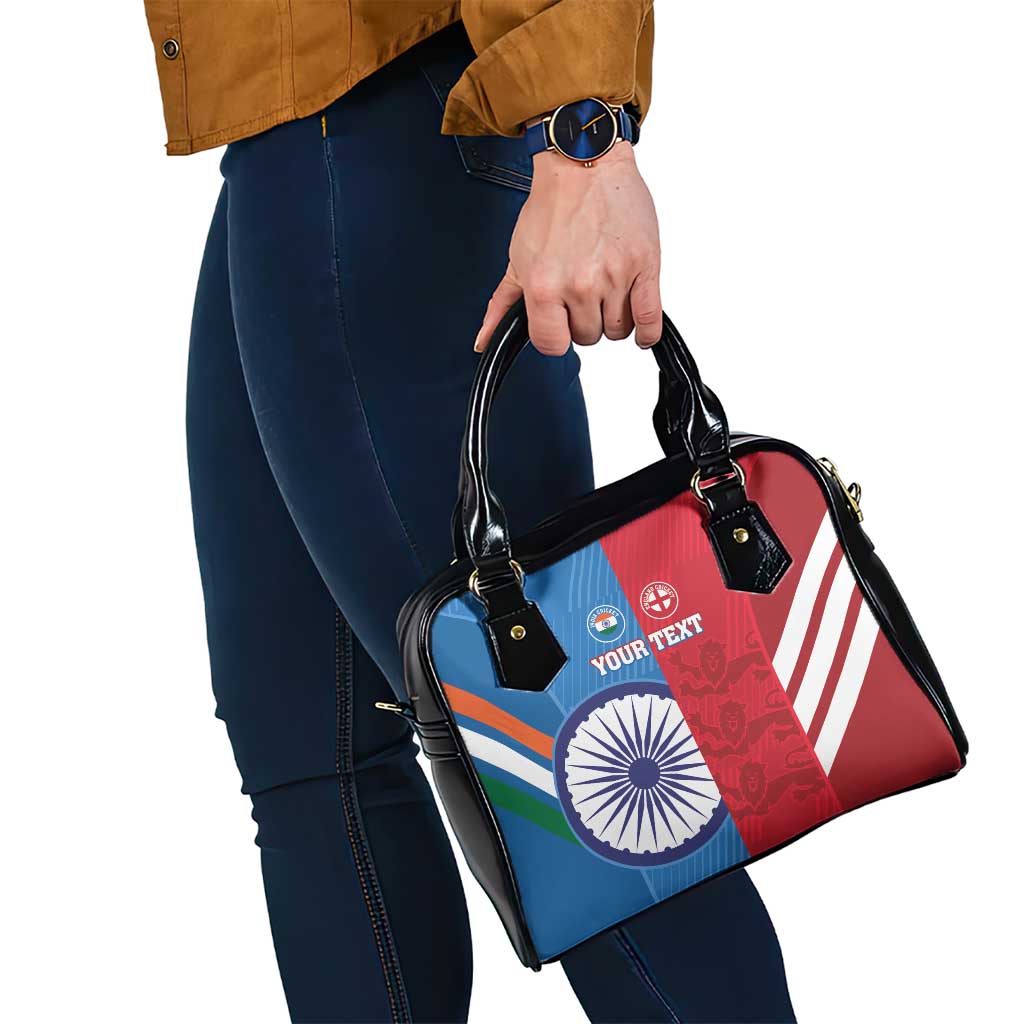 Custom India And England Cricket Shoulder Handbag 2024 Together Dynamic Version