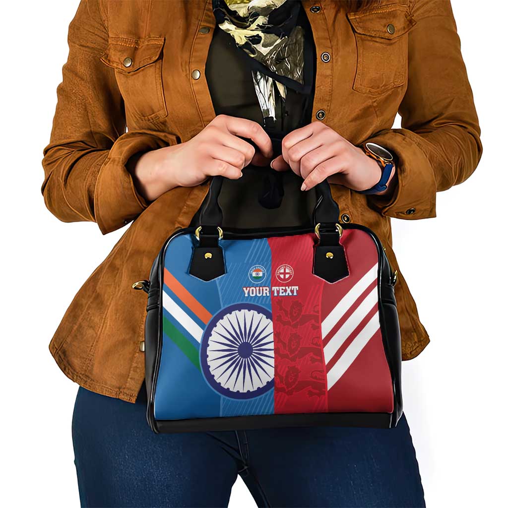 Custom India And England Cricket Shoulder Handbag 2024 Together Dynamic Version