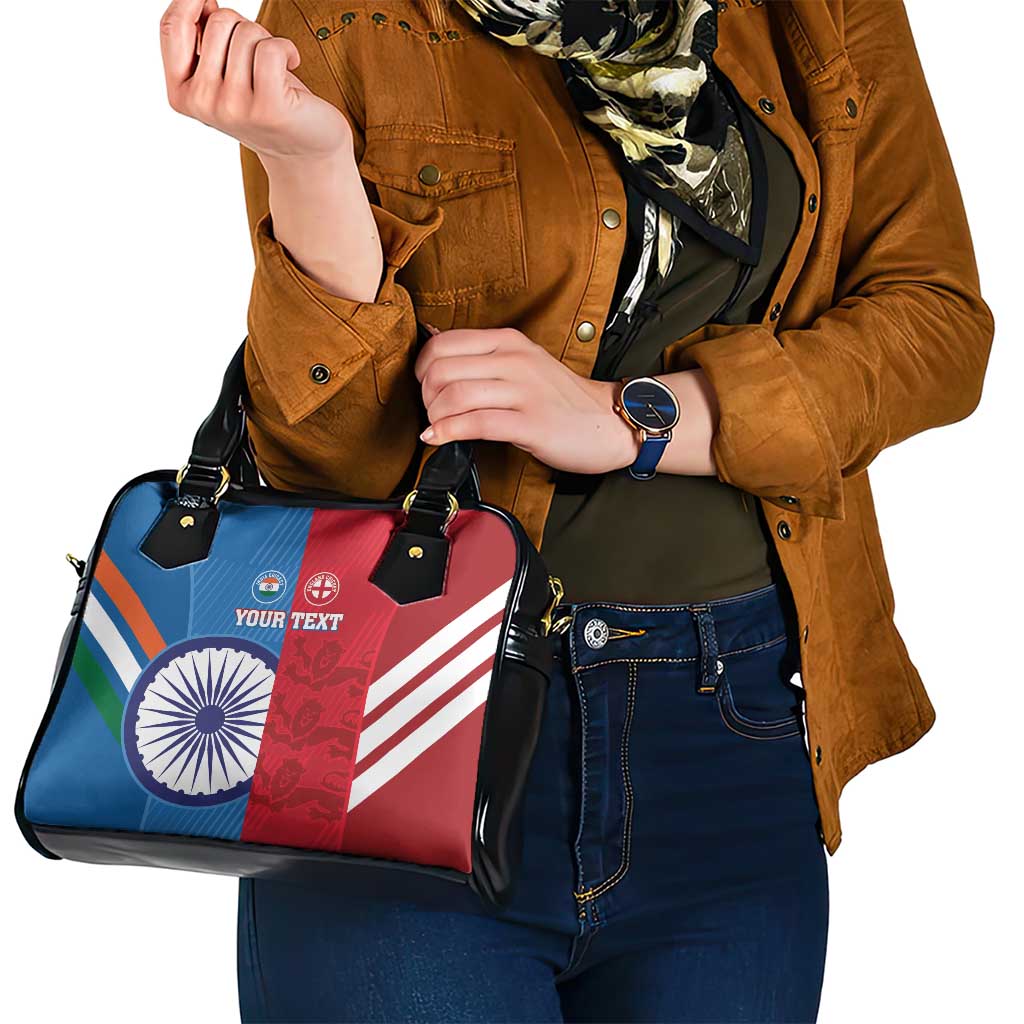 Custom India And England Cricket Shoulder Handbag 2024 Together Dynamic Version