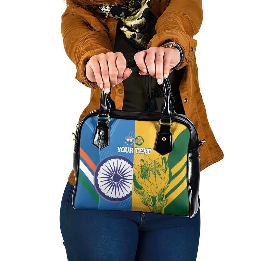 Custom India And South Africa Cricket Shoulder Handbag 2024 Together Dynamic Version