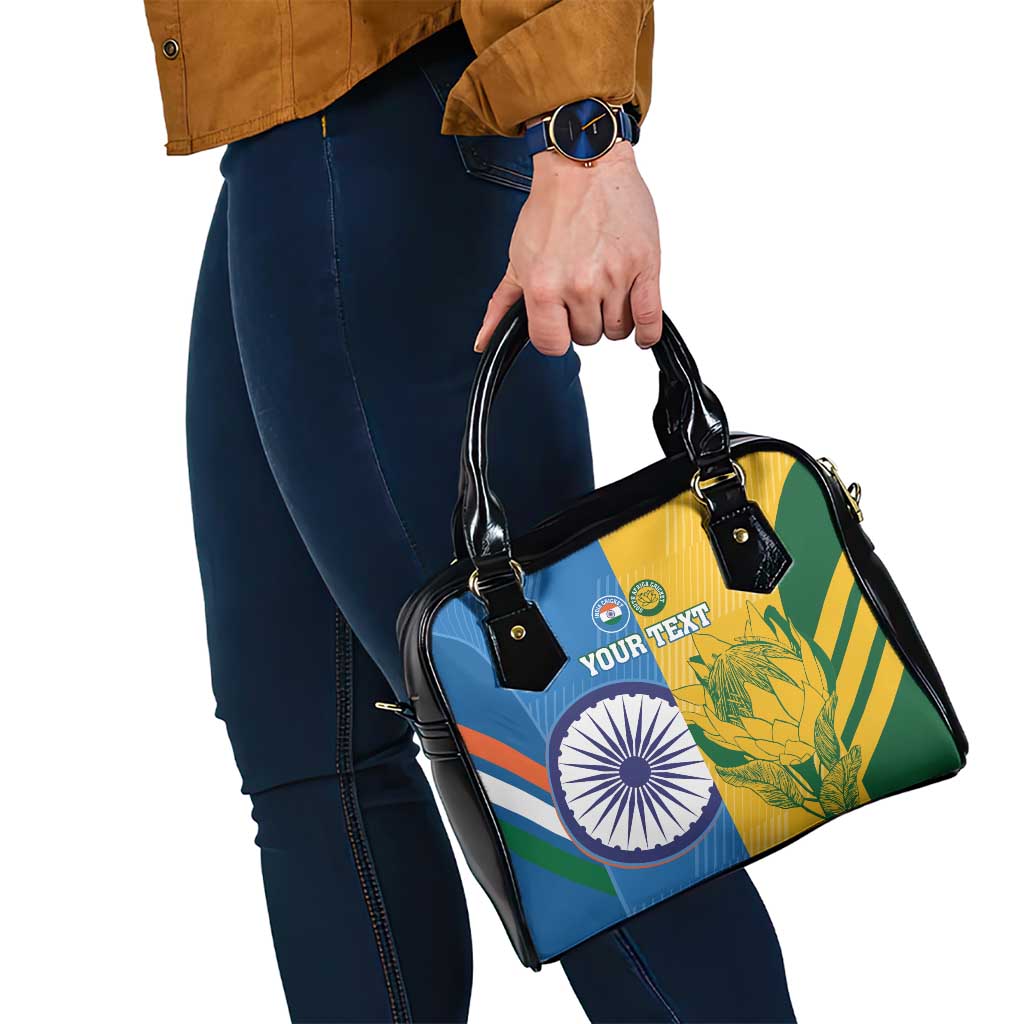 Custom India And South Africa Cricket Shoulder Handbag 2024 Together Dynamic Version