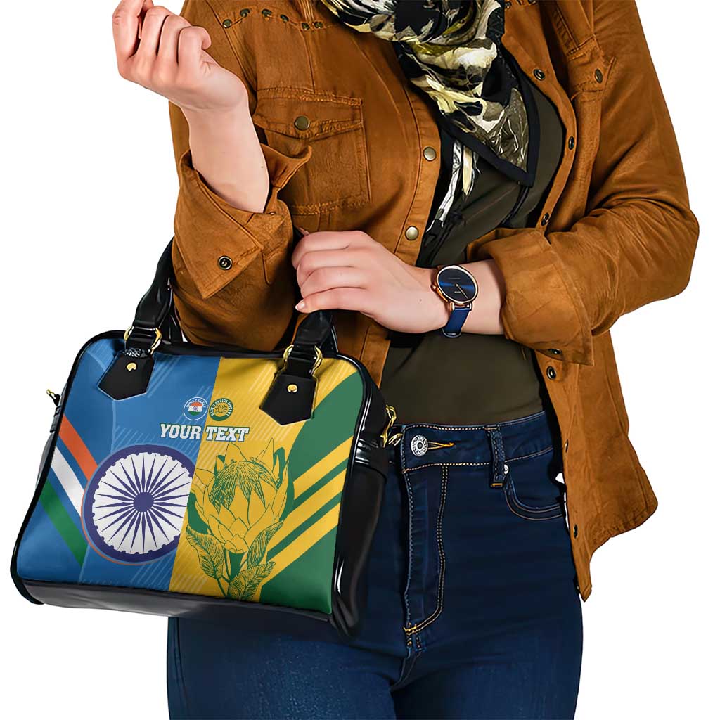 Custom India And South Africa Cricket Shoulder Handbag 2024 Together Dynamic Version