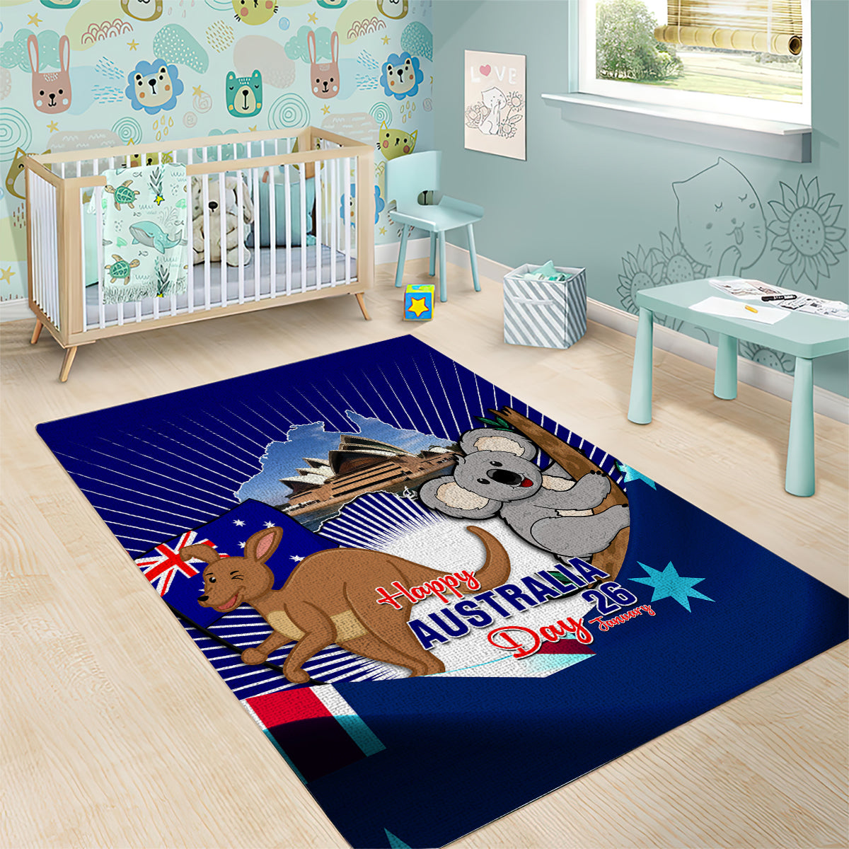 australia-day-area-rug-2024-proud-to-be-australian-flag-color