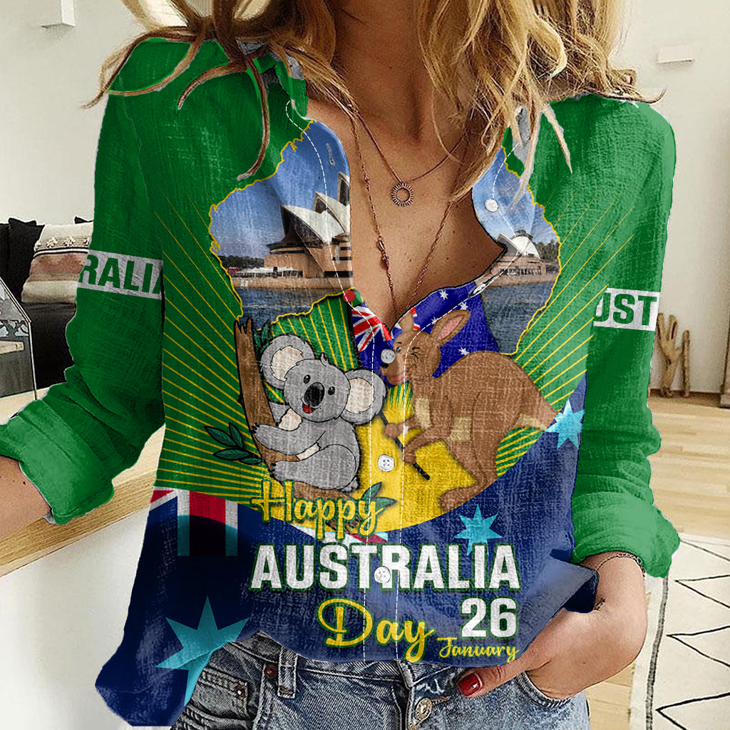 australia-day-women-casual-shirt-2024-proud-to-be-australian-national-color