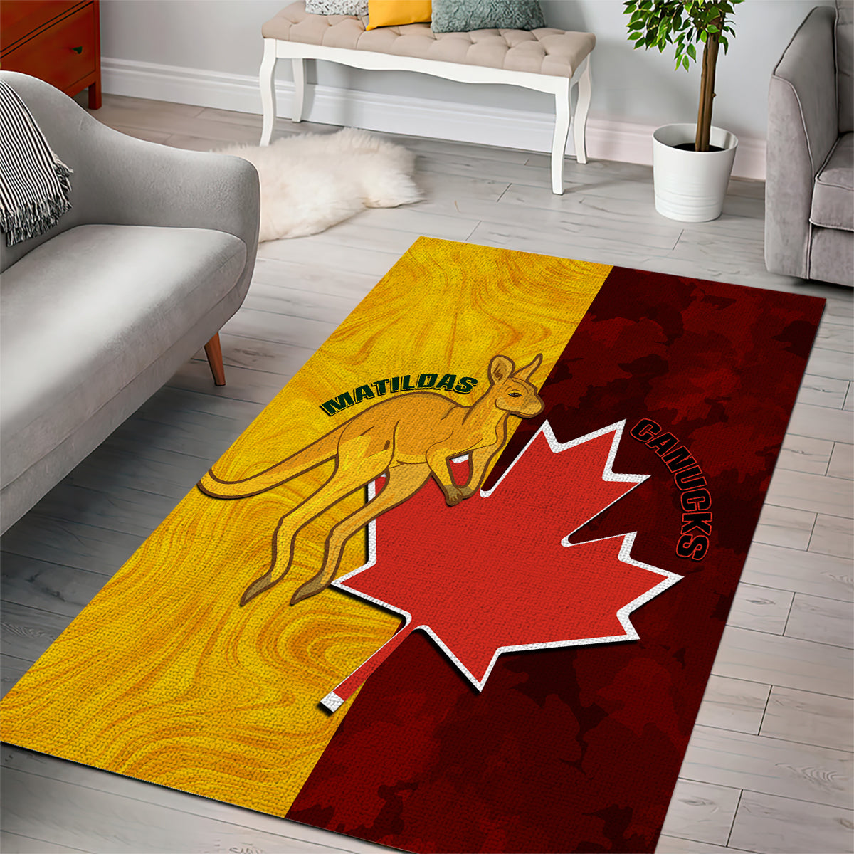 australia-and-canada-soccer-area-rug-matildas-combine-canucks-together