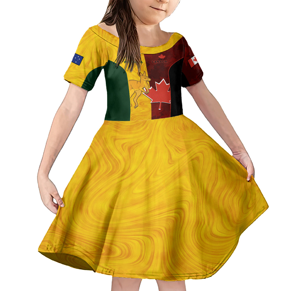 australia-and-canada-soccer-kid-short-sleeve-dress-matildas-combine-canucks-together