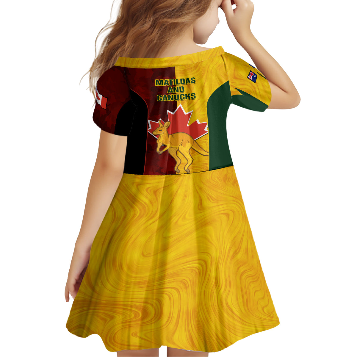 australia-and-canada-soccer-kid-short-sleeve-dress-matildas-combine-canucks-together