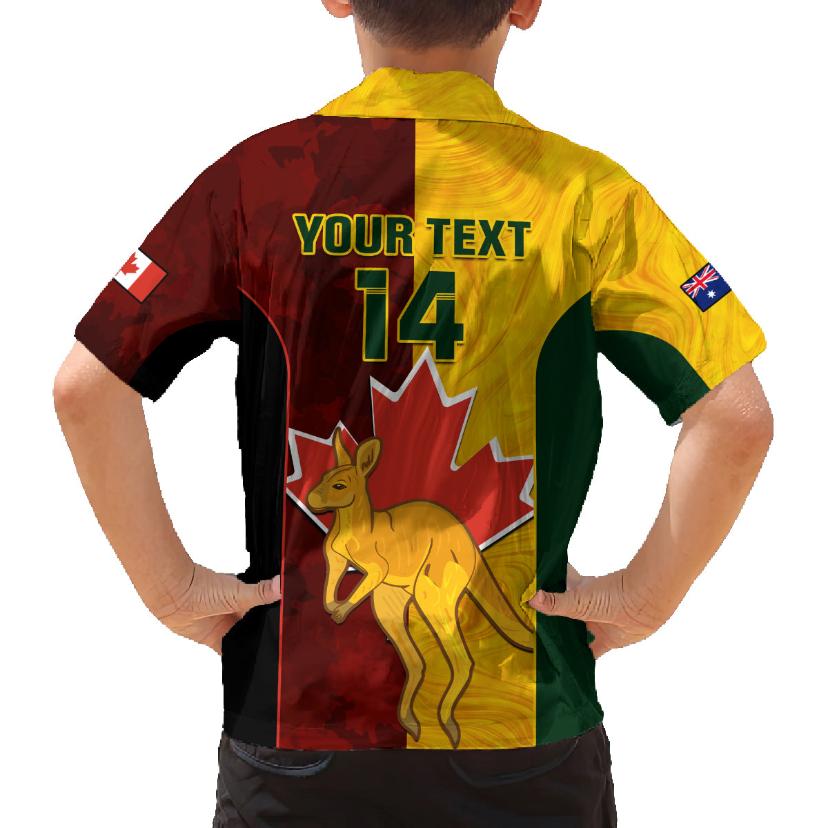 custom-australia-and-canada-soccer-family-matching-puletasi-dress-and-hawaiian-shirt-matildas-combine-canucks-together