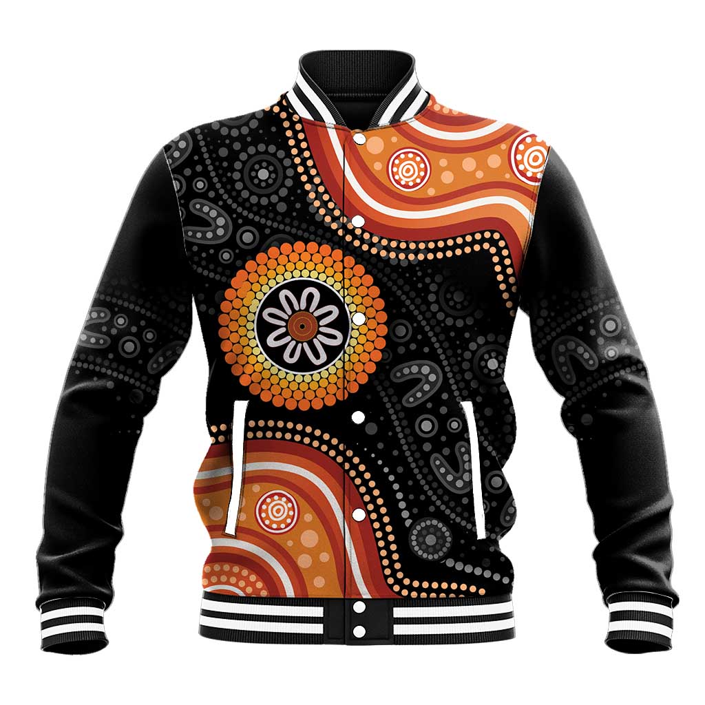 Australia Aboriginal Art Baseball Jacket Indigenous Proud