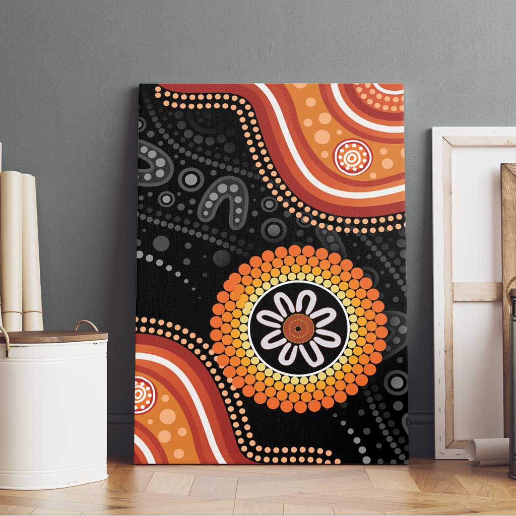 Australia Aboriginal Art Canvas Wall Art Indigenous Proud