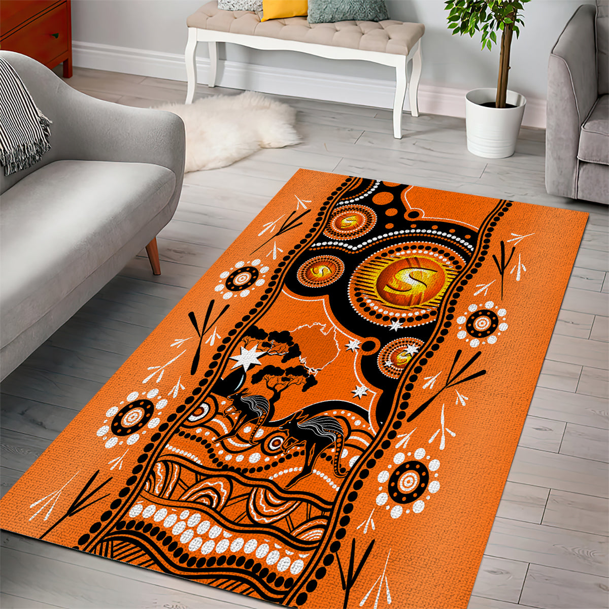 perth-scorchers-cricket-area-rug-happy-australia-day-aboriginal-art