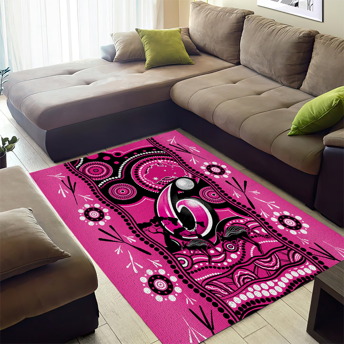 sydney-sixers-cricket-area-rug-happy-australia-day-aboriginal-art