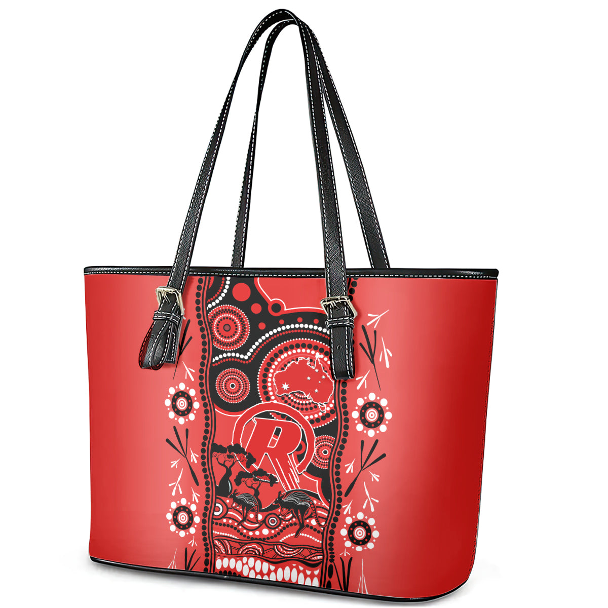 melbourne-renegades-cricket-leather-tote-bag-happy-australia-day-aboriginal-art