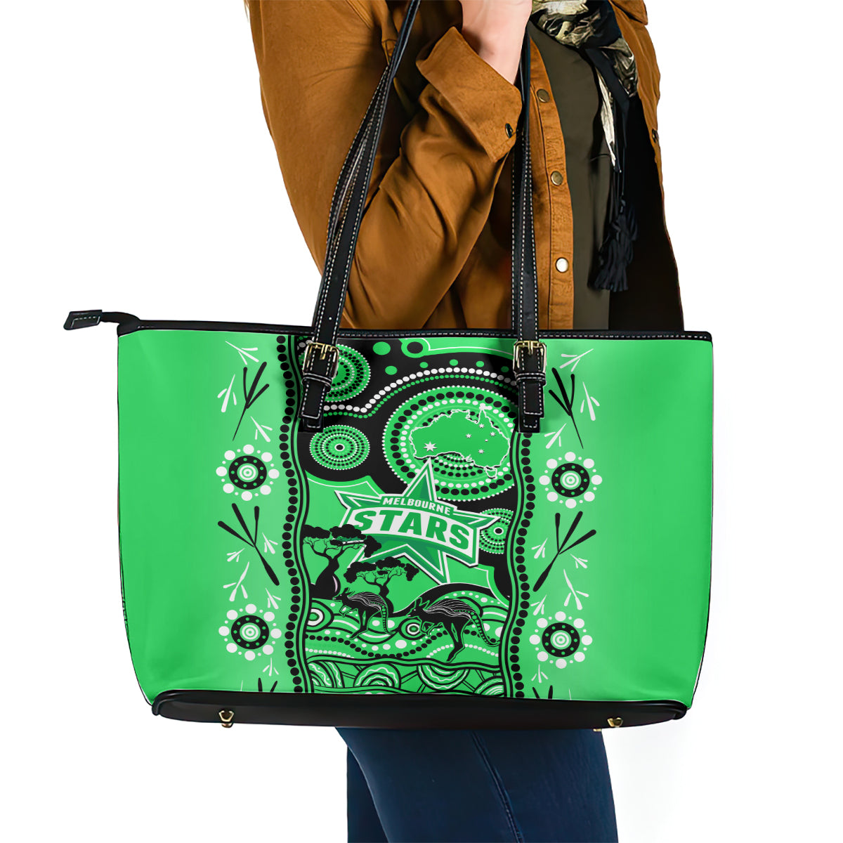 melbourne-stars-cricket-leather-tote-bag-happy-australia-day-aboriginal-art