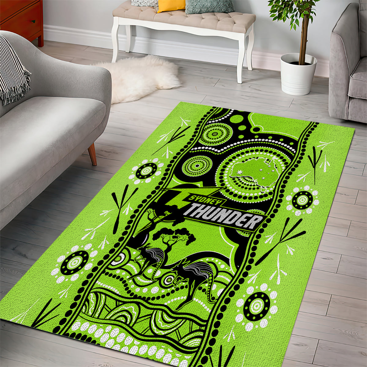 sydney-thunder-cricket-area-rug-happy-australia-day-aboriginal-art