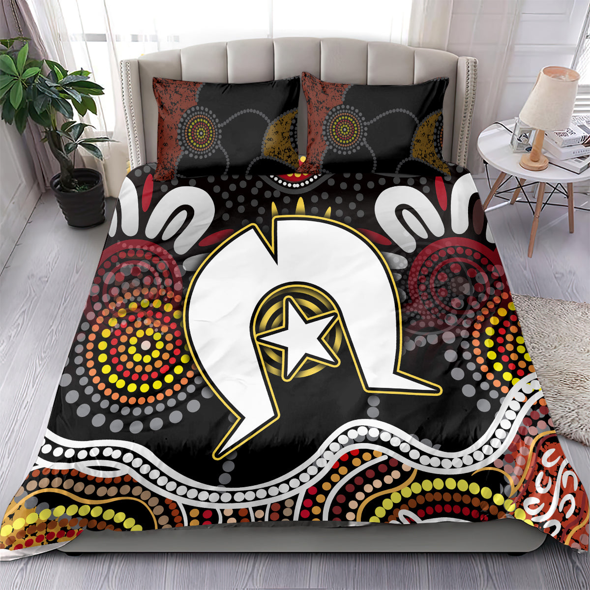 Torest Trait Islands Mix Aboriginal Pattern Bedding Set