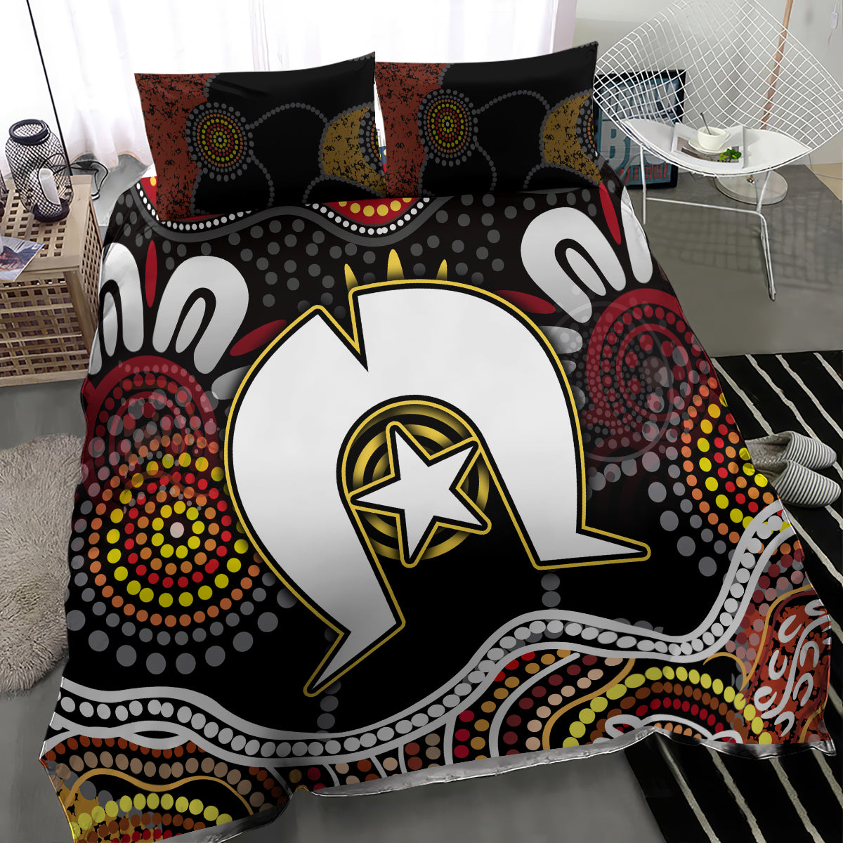 Torest Trait Islands Mix Aboriginal Pattern Bedding Set