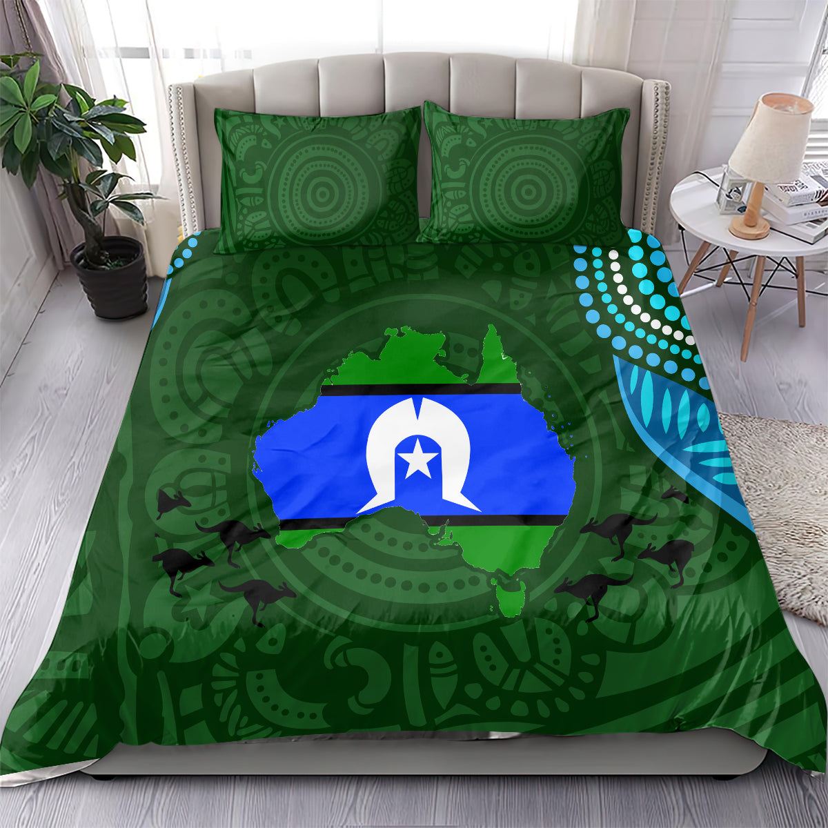 Torest Trait Islands Mix Aboriginal Pattern Bedding Set