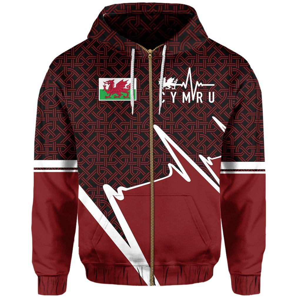 wales-zip-hoodie-cymru-in-my-heartbeat-red-ver