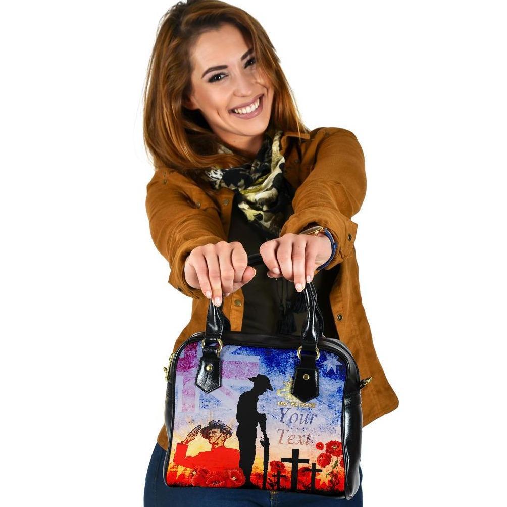 [Custom] Anzac Shoulder Handbag - Anzac 2020 Lest We Forget The Australian Army - Vibe Hoodie