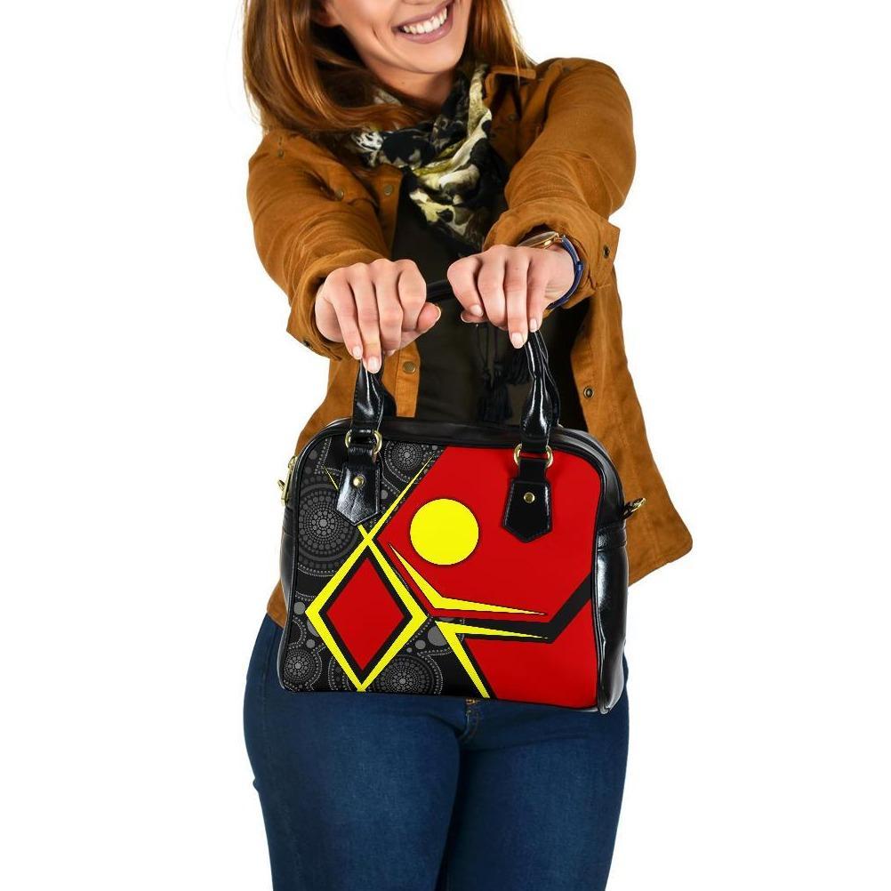 Aboriginal Shoulder Handbag - Indigenous Legend - Vibe Hoodie