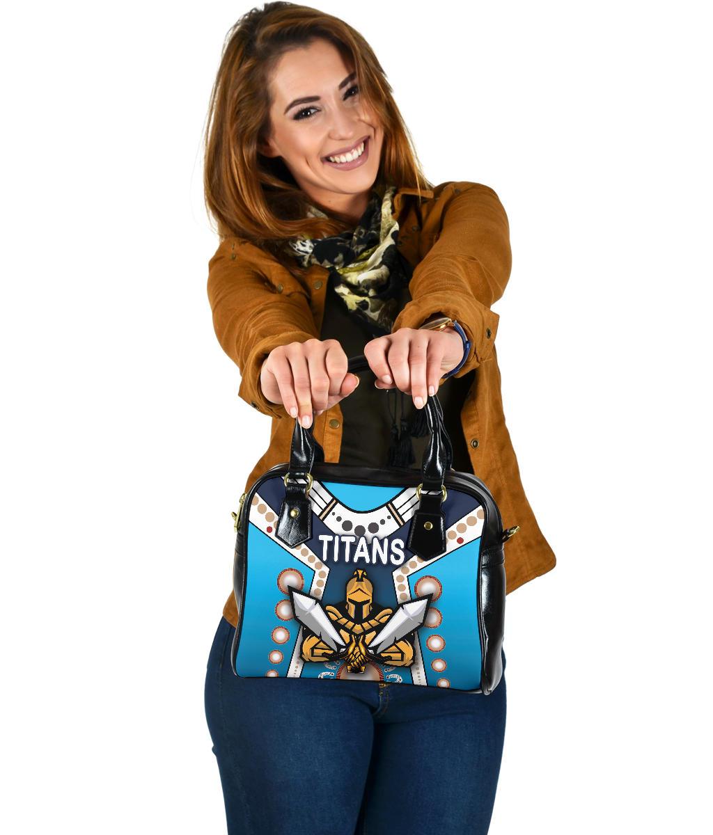 Gold Coast Shoulder Handbag Titans Gladiator Simple Indigenous - Vibe Hoodie