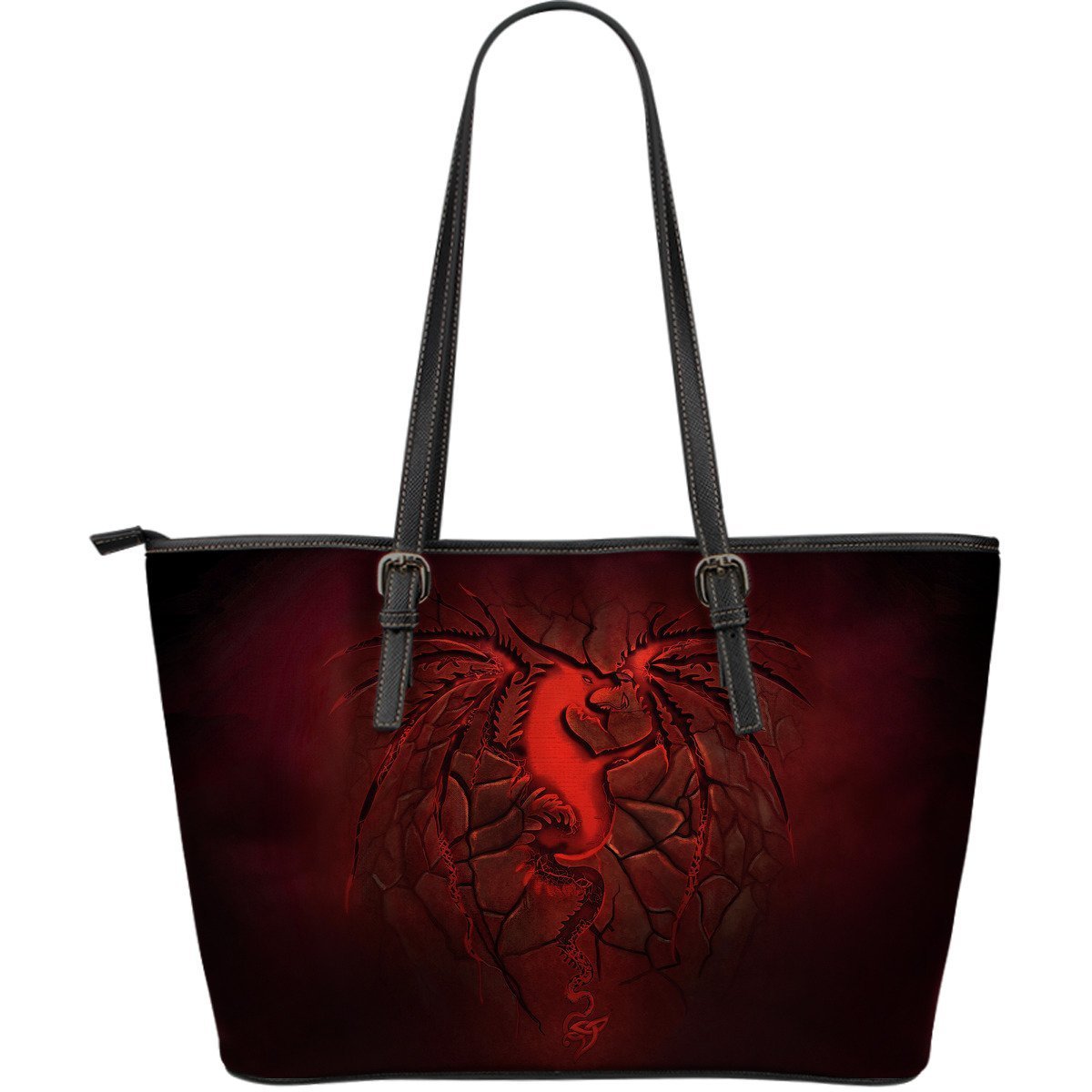 wales-leather-tote-welsh-dragon-lava