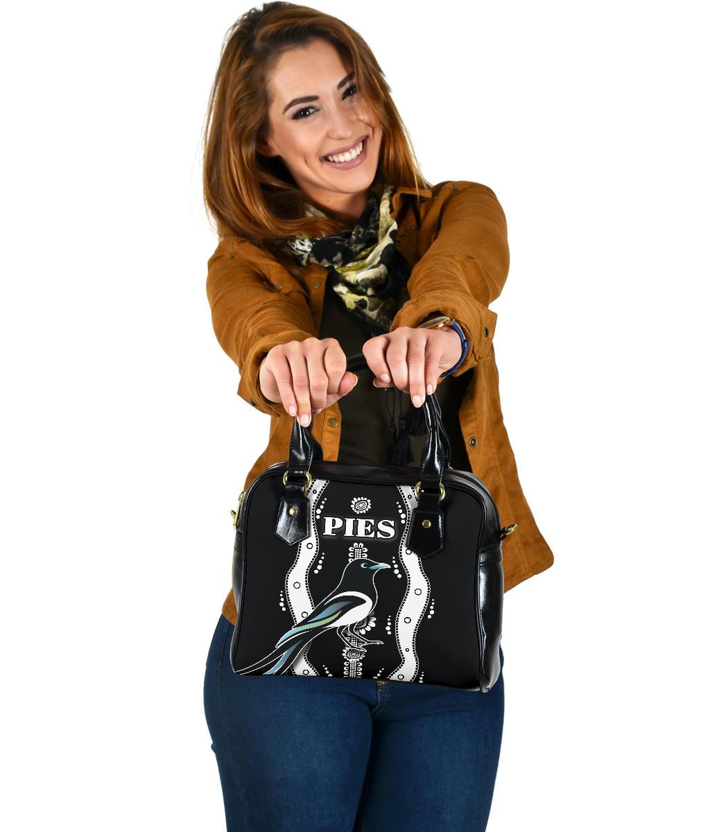 Collingwood Shoulder Handbag Pies Indigenous - Black - Vibe Hoodie